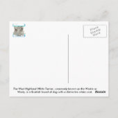 ザウェスティーコレクションはがき ポストカード (裏面)