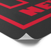 ザウェッジニューポートビーチカリフォルニアサーフィン ポスター (角)