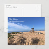ザウェッジ、ニューポートビーチ、カリフォルニア ポストカード (正面/裏面)