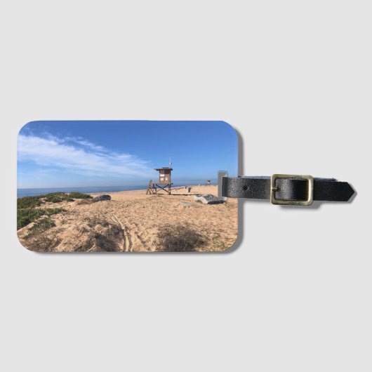 ザウェッジ、ニューポートビーチ、カリフォルニア ラゲッジタグ (正面横)