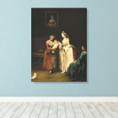 ザウェットナース キャンバスプリント (インサイチュ (ウッドフロア))