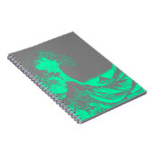 ザウェーブシー素晴らしホムグリーン&グレー ノートブック (右側)