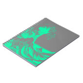 ザウェーブシー素晴らしホムグリーン&グレー ノートブック (左側)