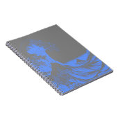 ザウェーブシー素晴らしホムブルー&グレー ノートブック (右側)