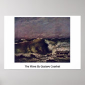 ザウェーブバイギュスターブクールベット ポスター (正面)