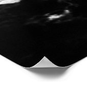 ザウェーブブラック&ホワイト ポスター (角)