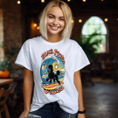 ザウェーブライダーサーフィンブラックプードル Tシャツ