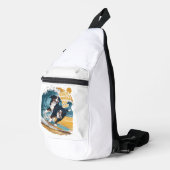 ザウェーブライダーベルネーズマウンテンドッグサーフィン スリングバッグ (右コーナー)