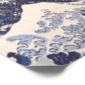 ザウェー素晴らしブ浮世絵コラージュ ポスター (角)