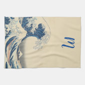 ザウェ素晴らしーブア日本のート キッチンタオル (横)