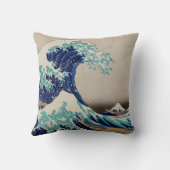 ザウェ素晴らしーブオフ神奈川ウッドブ日本のロック クッション (裏面)