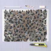 ザウエスタンシリーズデザイン1ティッシュペーパー 薄葉紙 (クラフト)