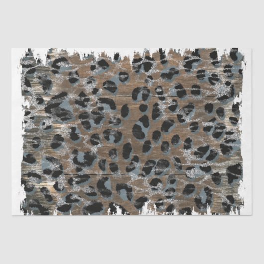 ザウエスタンシリーズデザイン1ティッシュペーパー 薄葉紙 (正面)