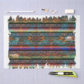 ザウエスタンシリーズデザイン11 薄葉紙 (クラフト)