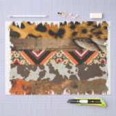 ザウエスタンシリーズデザイン12 薄葉紙 (クラフト)