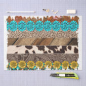 ザウエスタンシリーズデザイン23 薄葉紙 (クラフト)