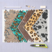 ザウエスタンシリーズデザイン25 薄葉紙 (クラフト)