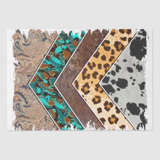 ザウエスタンシリーズデザイン25 薄葉紙 (正面)