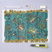 ザウエスタンシリーズデザイン27 薄葉紙 (クラフト)