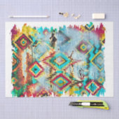 ザウエスタンシリーズデザイン2 薄葉紙 (クラフト)