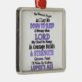 ザウォリアーズ祈りの言葉ルパス メタルオーナメント (右)