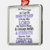 ザウォリアーズ祈りの言葉ルパス メタルオーナメント (左)