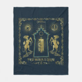 ザウォークオブザキリンゴールデンタワータペストリ フリースブランケット (正面)