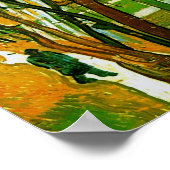 ザウォーク:フォールン葉ズバンゴッホファインアート ポスター (角)