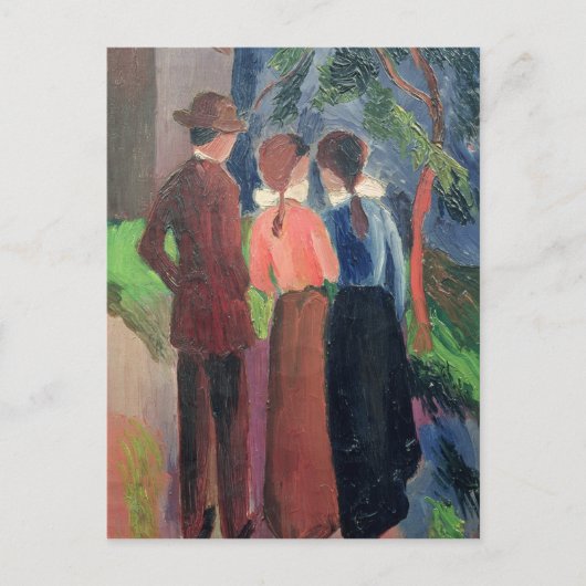 ザウォーク， 1914 ポストカード (正面)