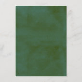 ザウォーターカラーパインツリーフォレストズコレク結婚ション アドバイスカード (裏面)