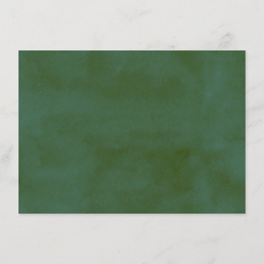 ザウォーターカラーパインツリーフォレストズコレク結婚ション アドバイスカード (裏面)