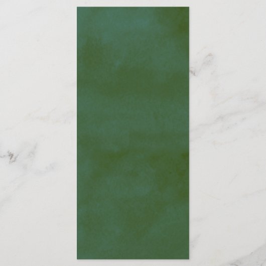 ザウォーターカラーパインツリーフォレストズコレク結婚ション メニュー (裏面)