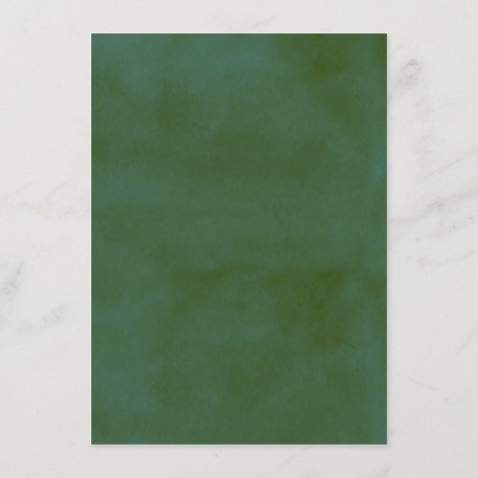 ザウォーターカラーパインツリーフォレストズコレク結婚ション メニュー (裏面)