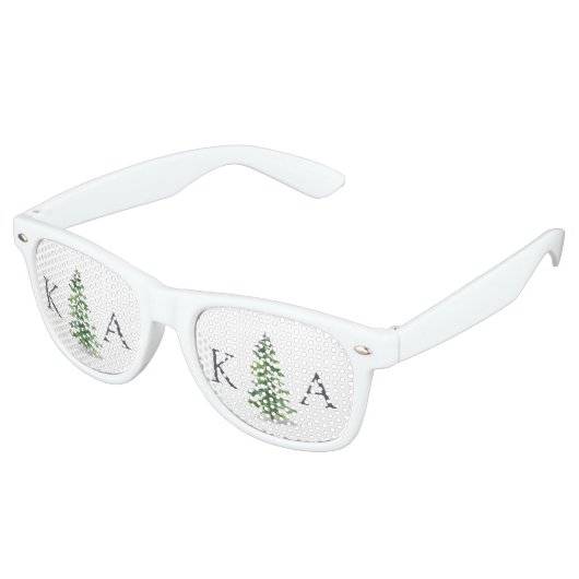 ザウォーターカラーパインツリーフォレストズコレク結婚ション レトロサングラス (アングル)