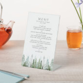 ザウォーターカラーパインツリーフォレストズコレク結婚ション 台座サイン (インサイチュ)