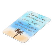 ザウォーターカラービーチ結婚式コレクション マグネット (左側)