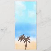 ザウォーターカラービーチ結婚式コレクション メニュー (裏面)