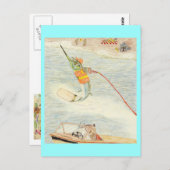ザウォータースキーヤー ポストカード (正面/裏面)