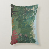 ザウォーターフォールバイアンリルーソーヴィンテージファインアート アクセントクッション (正面(垂直))