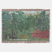 ザウォーターフォールバイアンリルーソーヴィンテージファインアート スローブランケット (正面)