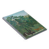 ザウォーターフォールバイアンリルーソーヴィンテージファインアート ノートブック (右側)