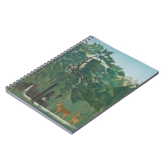 ザウォーターフォールバイアンリルーソーヴィンテージファインアート ノートブック (左側)