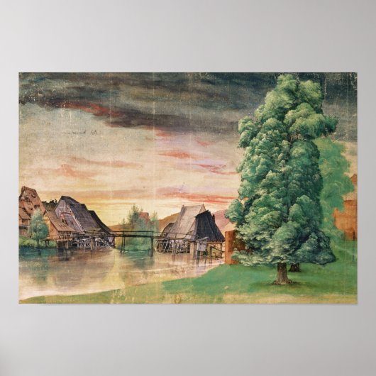 ザウォーターミル、1495-97 ポスター (正面)