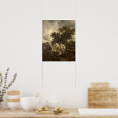 ザウォーターミル、c.1660 ポスター (キッチン)