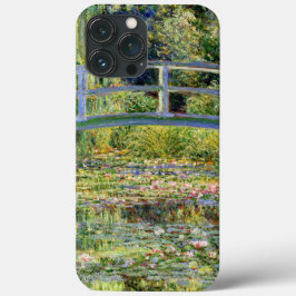 ザウォーターリリーポンドバイモネファインアート iPhone 13 PRO MAXケース