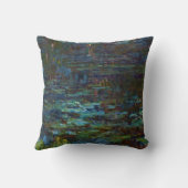 ザウォーターリリー – Setting Sun, Claude Monet, 1916 クッション (裏面)