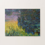ザウォーターリリー – Setting Sun, Claude Monet, 1916 ジグソーパズル<br><div class="desc">オスカー・クロード・モネ（1840年11月14日–1926年12月5日）フランスのは画家で、印象派の創始者であフランスのり、特に自然の前に起こった自分の認識の哲学の中で最も一貫性のある多産の開業医であ絵画る。「印象主義」という用語は、1874年にモネとその仲間がパリサロンの代替として開催した個展の最初に展示された彼のインプレッション絵画、ソレイルレバント（インプレッション、日の出）のタイトルに由来する。モネは田舎を記録するという野心を抱フランスのき、光の変化や季節の移り変わりを捉えるために絵画、同じシーンの手法を何度も採用した。1883年からジュヴェルニーに住み、家や財産を購入し、彼の知る作品の主題となるユリの池を含む広大な造園プロジェクトを始め最高のた。1899年絵画に睡蓮を始め、橋を中心とした縦向きの風景を最初に始め日本の、その後、20年間の生涯を通じて彼を描き続ける大規模な絵画シリーズを制作した。引用文：ウィキペディア</div>