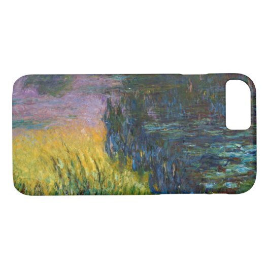 ザウォーターリリー – Setting Sun, Claude Monet, 1916 Case-Mate iPhoneケース (裏面(横))