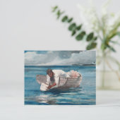 ザウォーター・ファン・バイ・ウィンスロー・ホーマー ポストカード (スタンド正面)