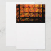 ザウォールアート抽象芸術文房具 便箋 (正面/裏面)